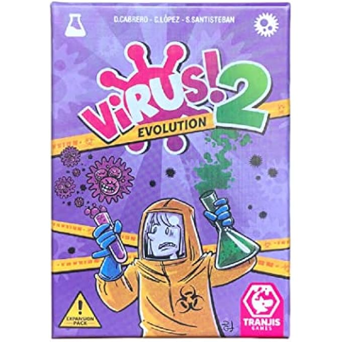 rayihni VIRUS CARD GAME THE CONTAGIOUSLY FUN CARD GAME VIRUS AND VIRUS 2 EVOLUTION (VIRUS 2) - Image 2